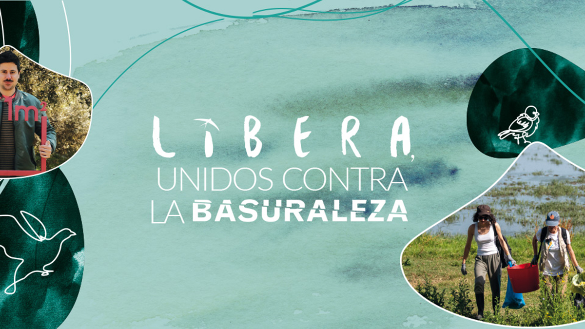 LIBERA 1M2 for Nature campaign visual.